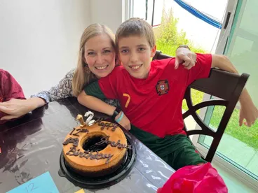 The Mitcham family celebrating life in Puebla, Mexico