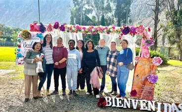 Digital responder communicating online during Olympics outreach campaign