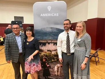 Digital responder communicating online during Olympics outreach campaign