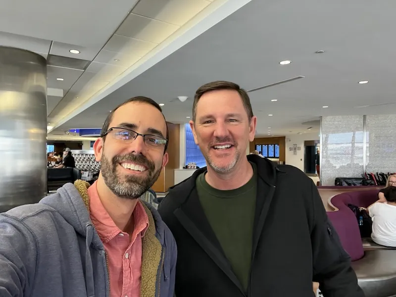 Jared with Dr. Chitwood