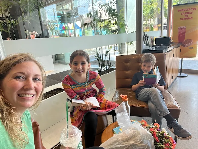 Kids playing together